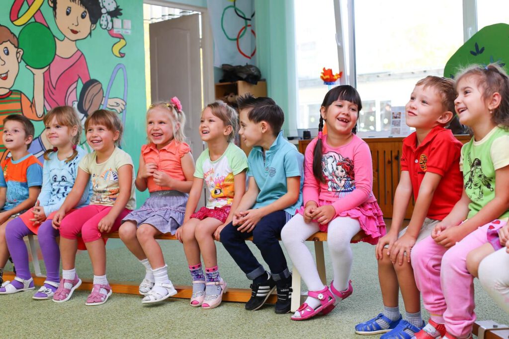 Schulstart mit Herz - Vorschulkinder im Kindergarten